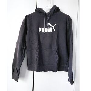 PUMA Women's Classics Logo Hoodie sz Medium Blue